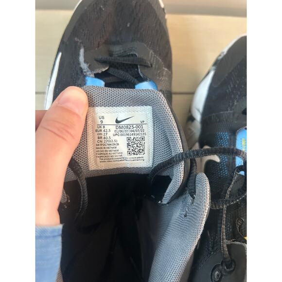 Nike Giannis Immortality 2 Mens Size 9 Black University Blue DM0825-001 - Picture 7 of 8